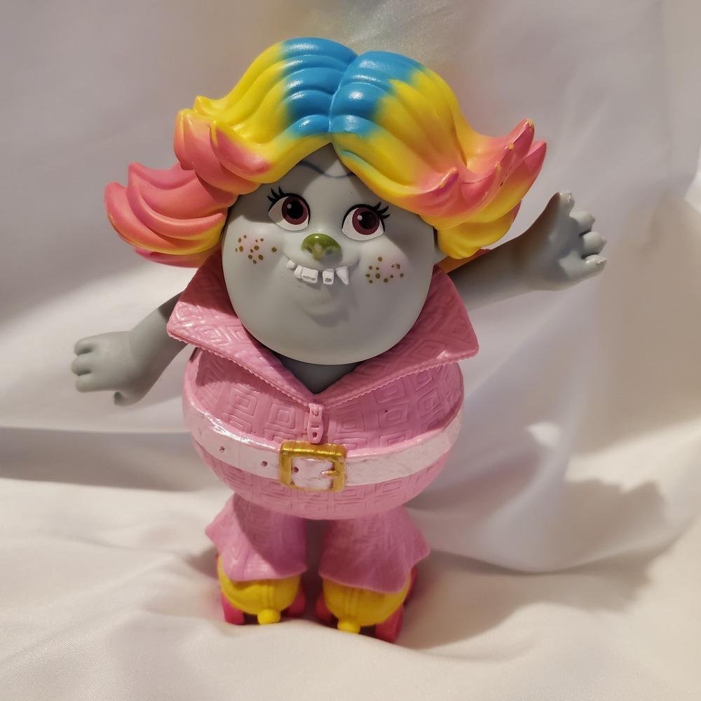 Dreamworks TROLLS 6" Bridget Lady GLITTER SPARKLES‎ Figure Toy Doll
